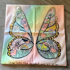 Taylor Swift Throw Pillow Butterfly ME! Mural Lover Daylight Lyrics Swiftie Gift